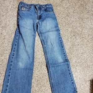 Boys 12 slim Cinch white label jeans
